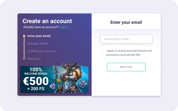Confirm your email and start spinning!